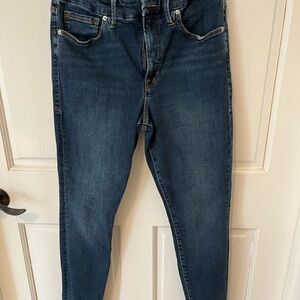 Good American skinny Blue Denim Jeans